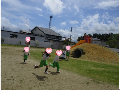 かけっこ大好き♪