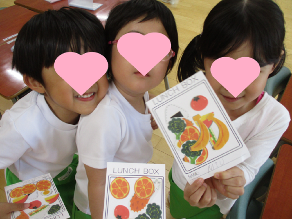 「Please give me a banana！」　おいしそうなランチボックスのできあがり♡