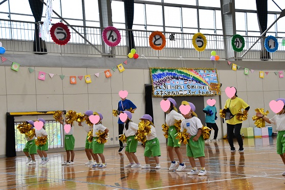 ちょっぴりドキドキしたけど「♪夢いっぱい♪」のダンスを元気いっぱい踊ることができました♪