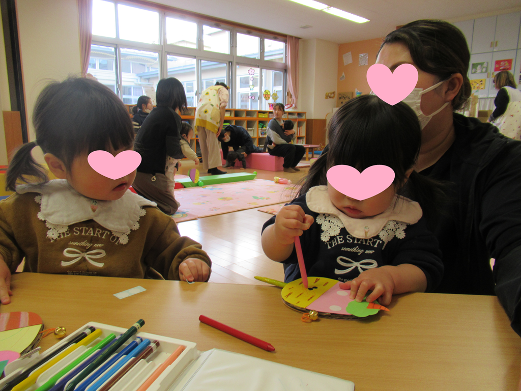 でんでん太鼓をつくったよ!